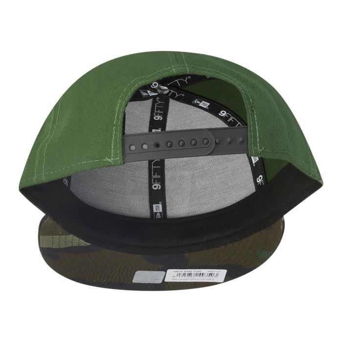 Casquette 9FIFTY - NEW ERA - Las Vegas Raiders - Noir Camo - Taille Unique - 100% Polyester