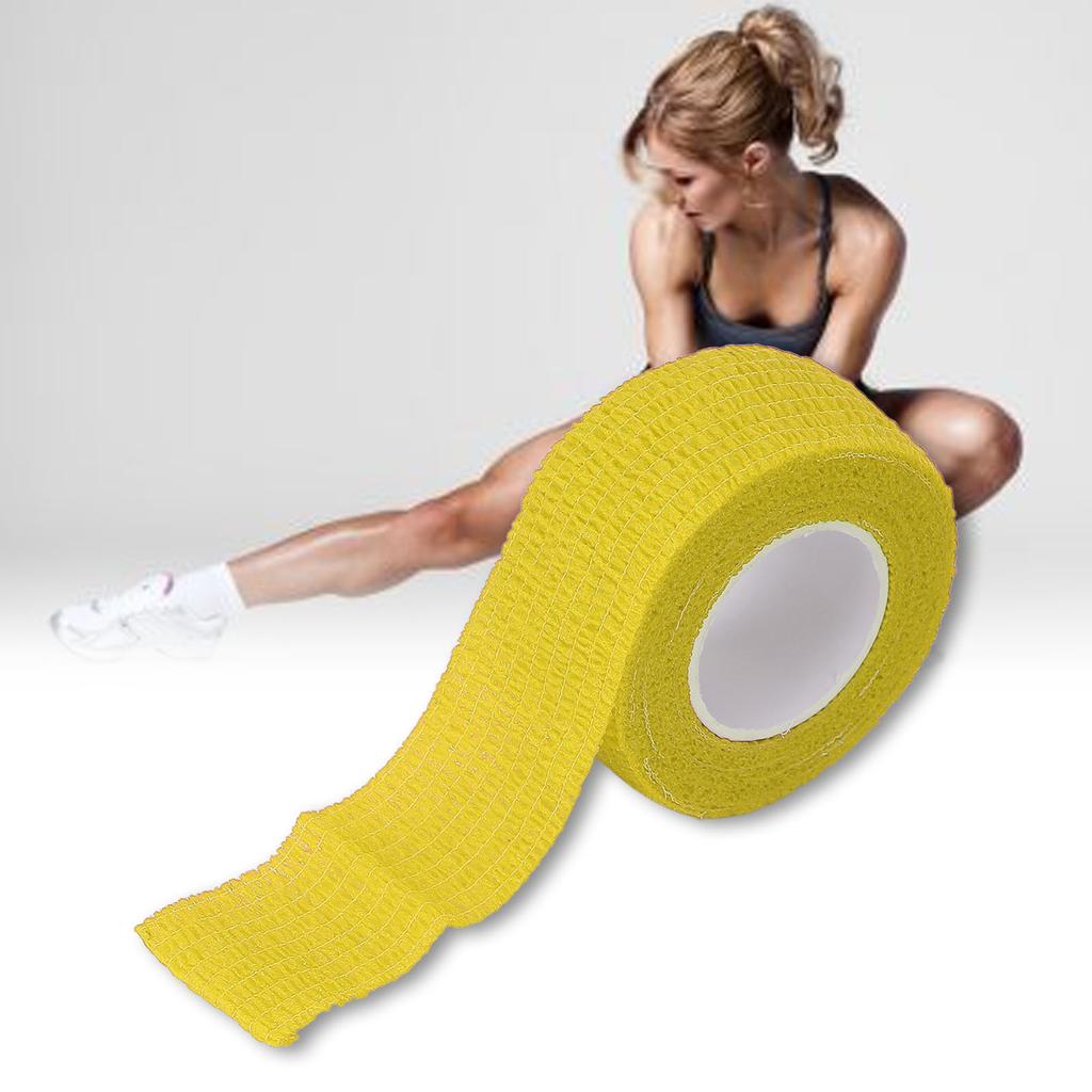 10 рулонов самоклеющейся повязки, компрессионная повязка для предотвращения мозолей, эластичная фиксирующая повязка 0,98 X 78.