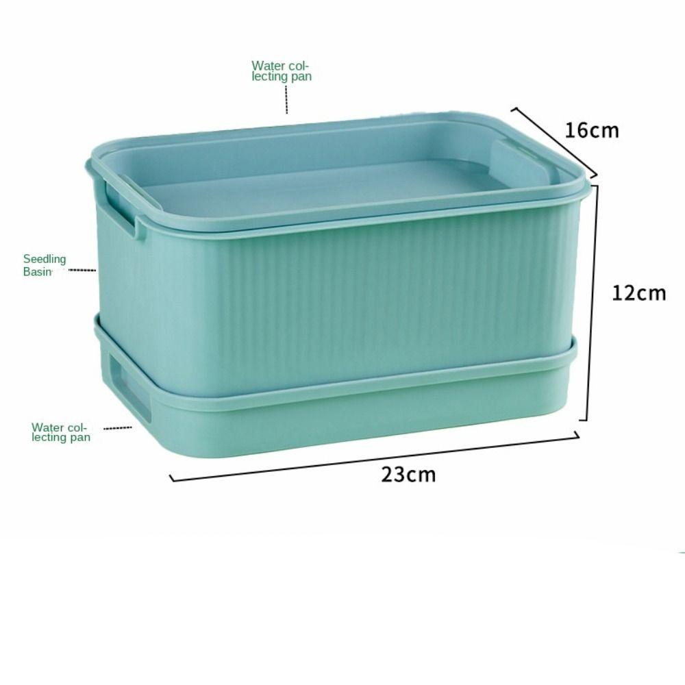 Беспочвенное выращивание Проращиватель Поддон для выращивания ростков Садовый инструмент Поддон для проращивания Гидропонная система