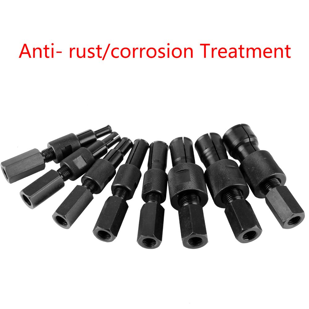 Disassembly Kit Car Repair Tools Blind Hole Bearing Extractor Bearing Removal Tools 9PCS/set Armature Bearing Pullers