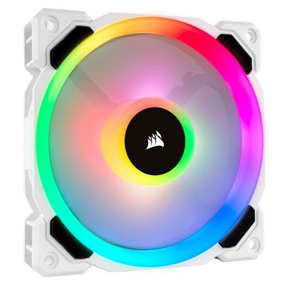 Вентилятор для корпуса ПК Corsair LL120 RGB Single Pack 12 см FN1279 - белый - CO-9050091-WW
