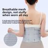 Breathable Waist Support Belt with Steel Plate for Lumbar Strain