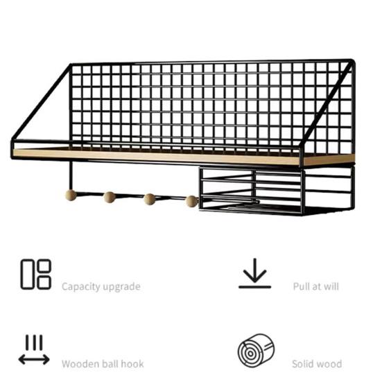 Настенные плавающие полки Yousheng, стеллаж для хранения, нержавеющий, прочный, несущий нагрузку, простой в установке, металлический кронштейн для книжной полки