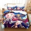 3D Print Anime D4Dj All Mix Comfortable Duvet Quilt Cover Pillowcase Bedding Set Children Bedroom Decoration Home Textile
