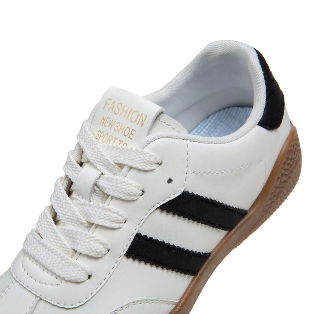 [Customization] Autumn Lightweight and Versatile German Training Shoes Fashionable Soft-soled Women's White Shoes Casual Non-slip Sports Shoes