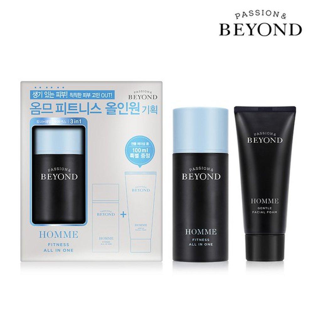 Homme Fitness All-in-One Plan (All-in-one 100ML + Facial Foam 100ML)