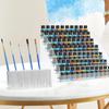 Acrylic Paint Storage Organizers Acrylic Paints and Brushes Organizers 7 Layer Stand for Efficient Tool Storage