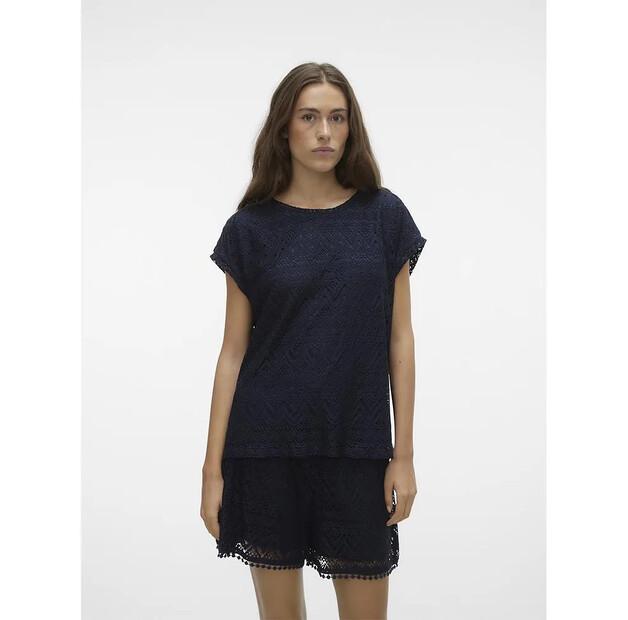 Vero Moda Maya Ava Short блузка с рукавами