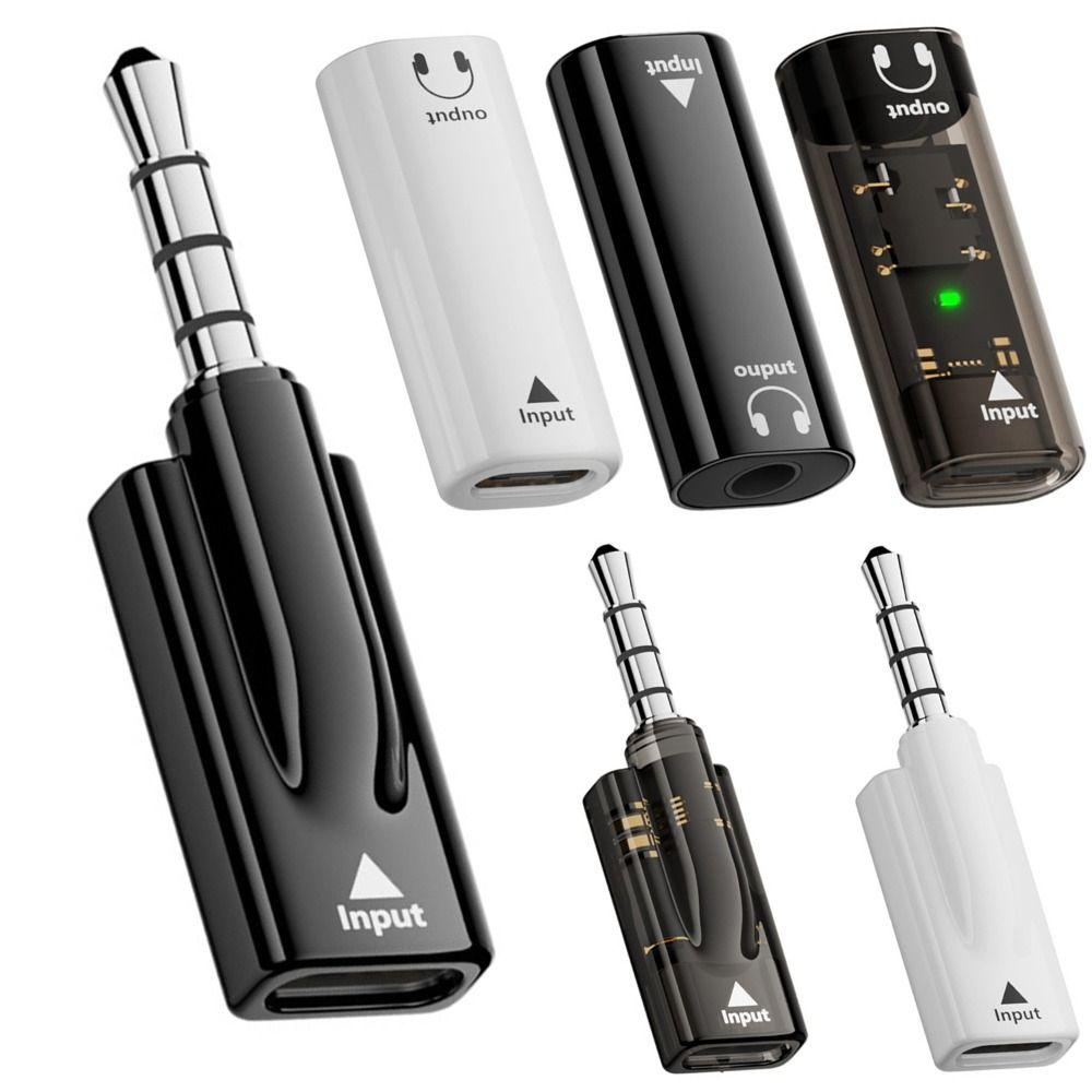 Male to Female USB Type-C to 3.5mm Converter HiFi Plug and Play Audio Adapter No Delay DAC Headphone Jack Plug Game Karaoke