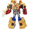 Transformers Cyberverse - Optimus Prime Ark Power Truck Action Robot - 30cm - HASBRO - Yellow - Unisex - Child