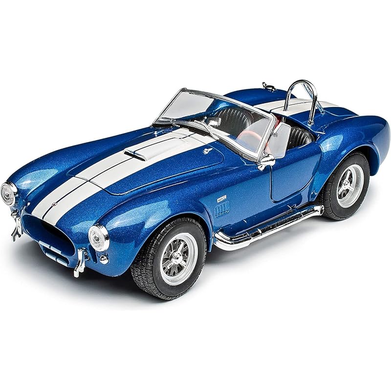 WELLY 1/24 Ford 1965 Shelby Cobra 427 SC Синий / Литая Миниатюрная Модель Готовая Модель 24002W BL