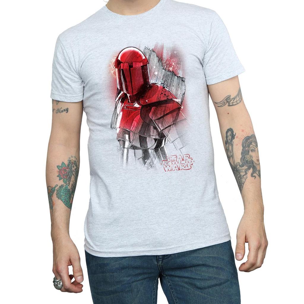 Star Wars Mens The Last Jedi Praetorian Guard Brushed T-Shirt