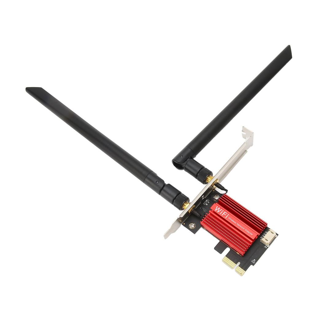 Сетевая карта PCIE 2.4G 5G Двухдиапазонная Bluetooth 4.2 1200 Мбит/с Модуль сетевой карты WiFi для Windows 7 8 10 11