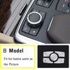 Car Aluminum Alloy Multimedia Button Trim Cover Sticker For Mercedes Benz ML GL GLE