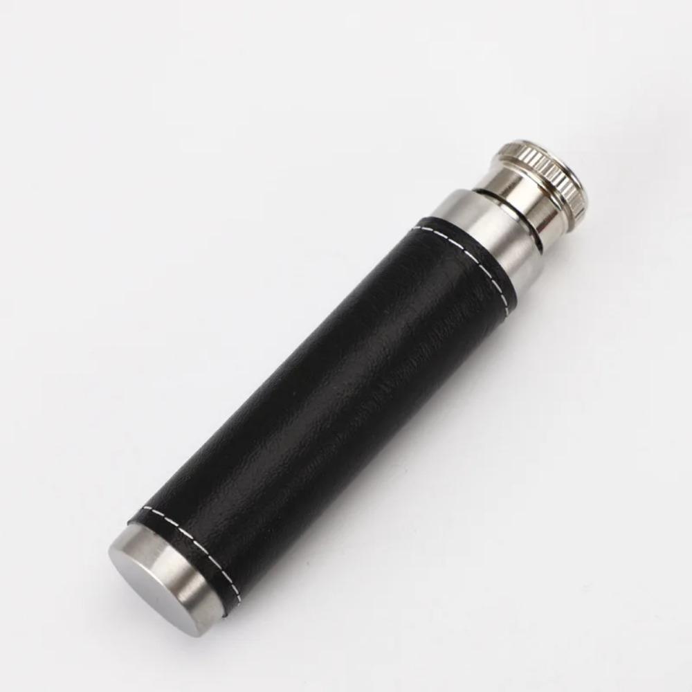 Stainless Steel Hip Flask Cylinder Wine Bottle Drinking Pocket Bottle Whisky Flagon  Vodka