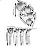 8Pcs Stackable Spoons Measuring Cups Measuring Spoons Set Scaled Baking Tools  Cooking