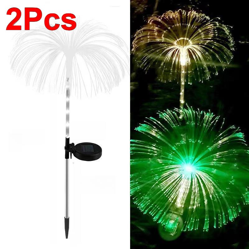 1/2/4 шт. Солнечный светильник-медуза, уличный водонепроницаемый, RGB, солнечный, декоративный, для сада, ландшафтное освещение, используется для декора сада, газона