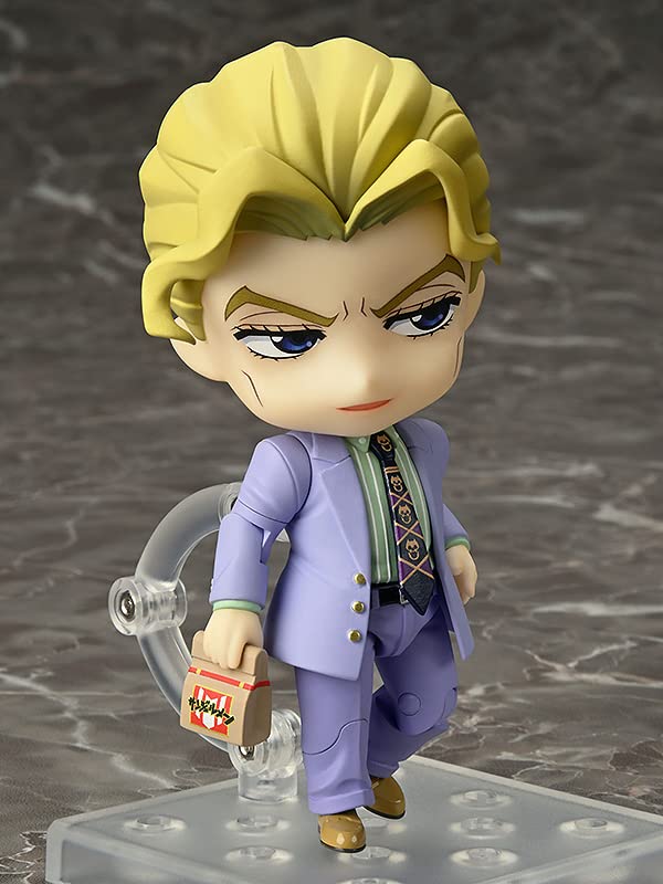 Medicos Развлечения Nendoroid TV Аниме Bizarre Adventure Diamond is Yoshikage Kira Пластиковая раскрашенная подвижная фигурка "JoJo's Unbreakable" Немасштабируемая