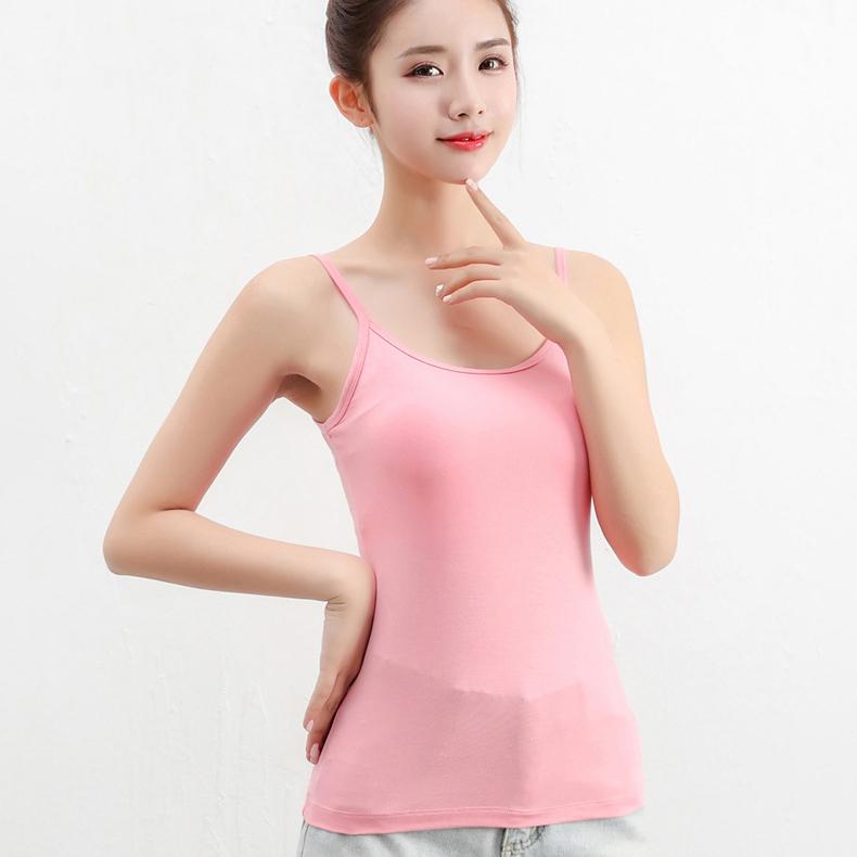 Повседневные женские облегающие топы на бретелях с тонкими бретелями, майка без рукавов, свободная летняя одежда с круглым вырезом, майка, базовые майки на тонких бретелях