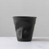 Antique Ceramic Espresso Coffee Cup Irregular Tea Cup Retro Pleated Cup  Kitchen Tools