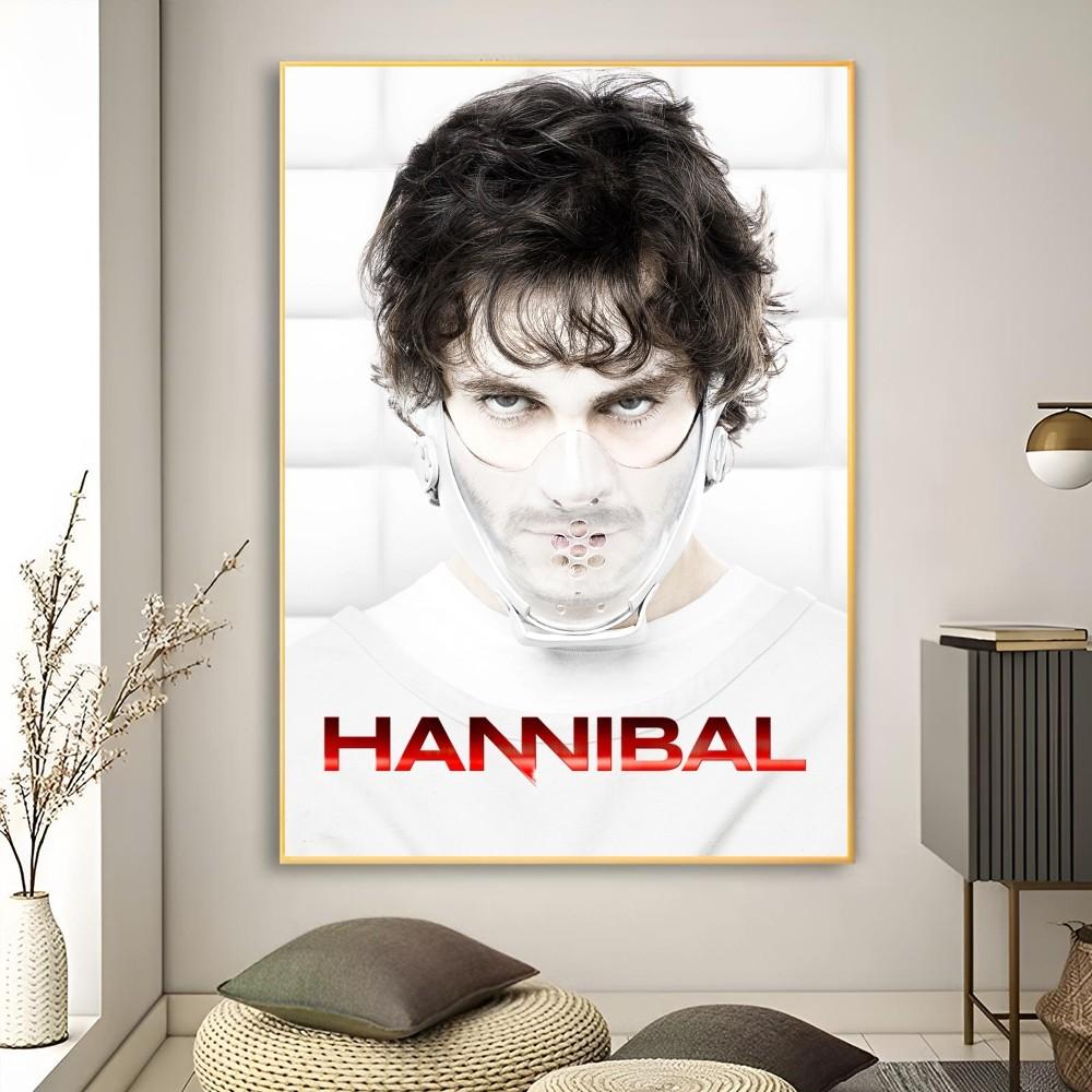 Horror TV Series Hannibal Poster Poster Art Print Bar Living Room Furniture Decor