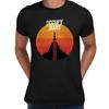 Occupy Mars Amazing Nasa Space Rocket Stars Crew Neck T Shirt