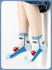 Boys' Car Cartoon Mesh Short Socks 5-Pair Set