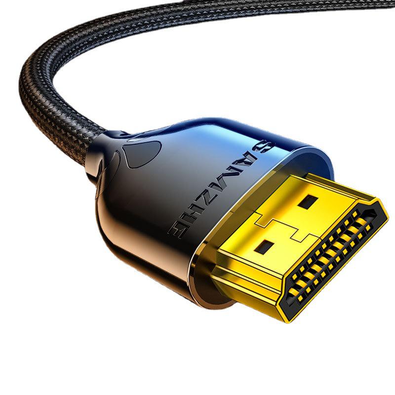 Аудио-/видеокабель высокой четкости Shanze 8K HDMI 2.1, четкость кинематографического уровня, сверхчеткая частота 60 Гц, молниеносная передача данных, 144 Гц.