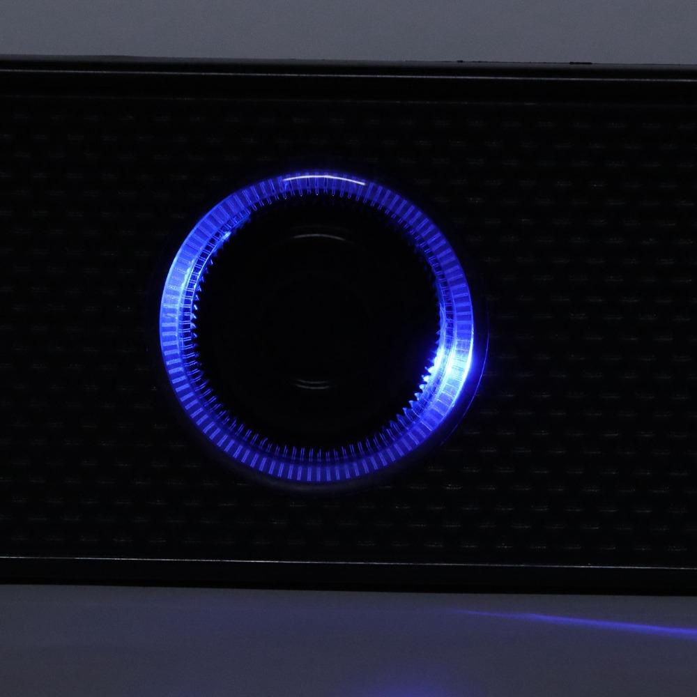 3.5mm Input Double Horns with Volume Control Wired Connection Computer Speaker  Music Listening