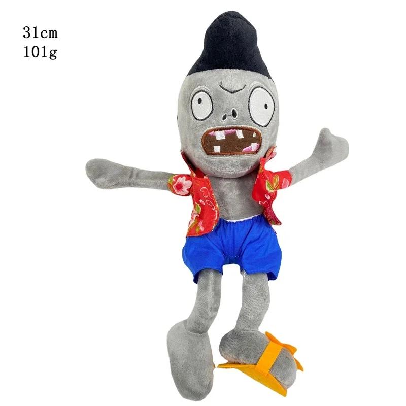 1 шт. 30 см Растения против Зомби Мягкие игрушки PVZ Zombies Gargantuar Hats Пиратские Зомби Мягкие плюшевые игрушки для детей Подарок детям