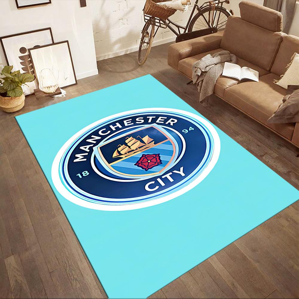 Manchester City Floor Mat Design For Study Room Living Rooms Decorate Room Dining Room Antislip Carpet Office Home Decor Spiritual Gift