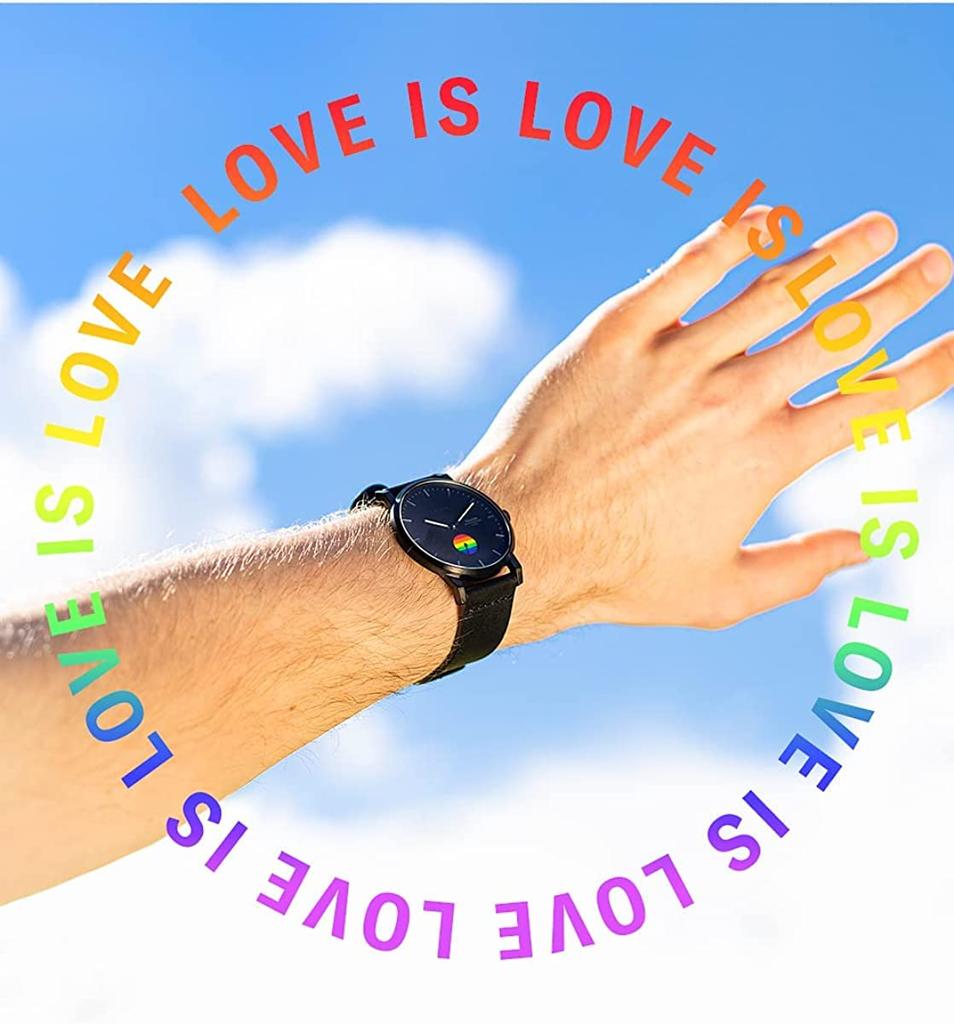 Часы FALKEN, черный, радужно-серый, с ремешком из телячьей кожи, серебристый корпус, белый циферблат, шведский, скандинавский дизайн, мужские и женские часы TRIWA/Toriwa (унисекс) & БЫСТРЫЙ129-CL110101