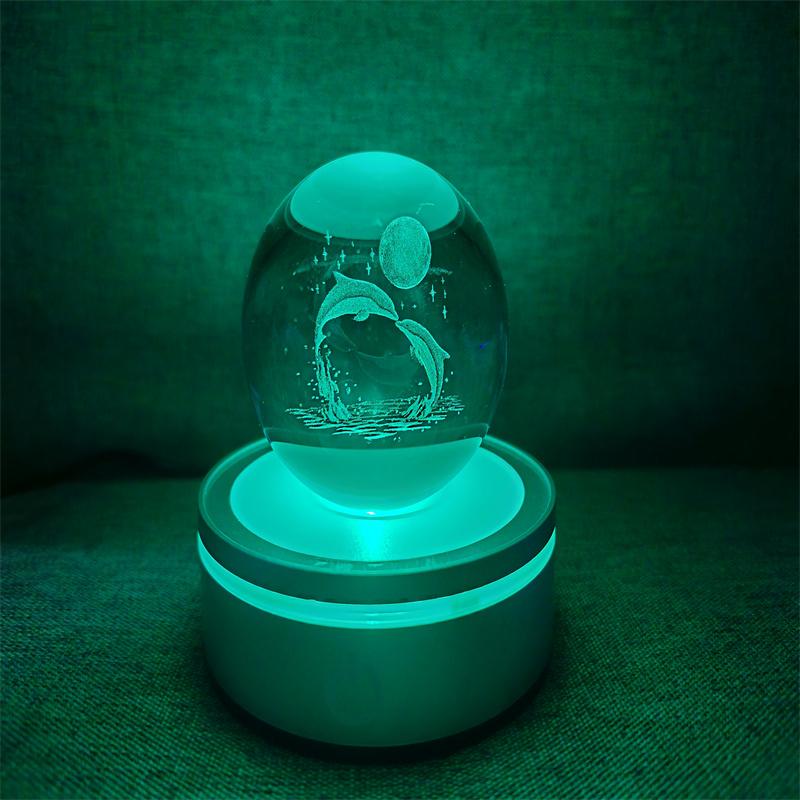 Солнечная система 3d хрустальный шар Хрустальный глобус Лазерная резка Хрустальный шар с шаровой подставкой Декоративные сферы планет Галактика Подарок на день рождения Украшения