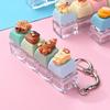 Bear Keycap Anti-stress Toy Pendant 4 Key Fidget Keychain Mini Keyboard Pendant  Decompression Gift
