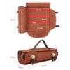 Travel Bartender Bag (Without Tools) Portable Bar Canvas Tool Bag for Carrying Cocktail Shaker Set for Indoor Outdoor