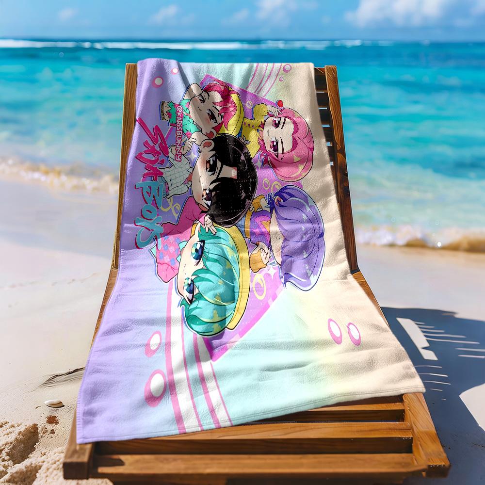 Saja Boys6 Beach Towel Super Soft & Absorbent Comfortable Lightweight Suitable for Swimming, Gym, Camping, Yoga Vacation