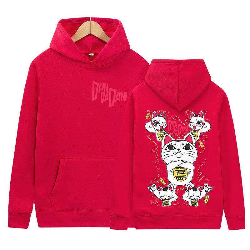 Japanese Anime Dandadan Okarun Graphic Hoody Men Women Fashion Oversized Sweatshirt Casual High Quality Fleece Hoodie Streetwear