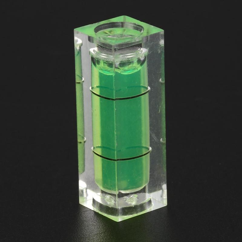 12Pcs 10X10x29mm Universal Square Bubble Spirit Level Tripod Measuring Camera