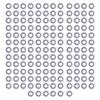 150Pcs Flat Washers Assortment Kit A2‑70 Stainless Steel Bolts Washer Replacement DIN125M3