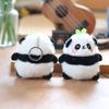 Panda Plush Keychain Short Plush Bag Accessory Cross-border Gift**