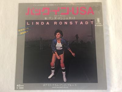 7-дюймовая пластинка LINDA RONSTADT - Back In The U.S.A. P333YPROMO Asylum Records 1978 Япония Рок Б/У