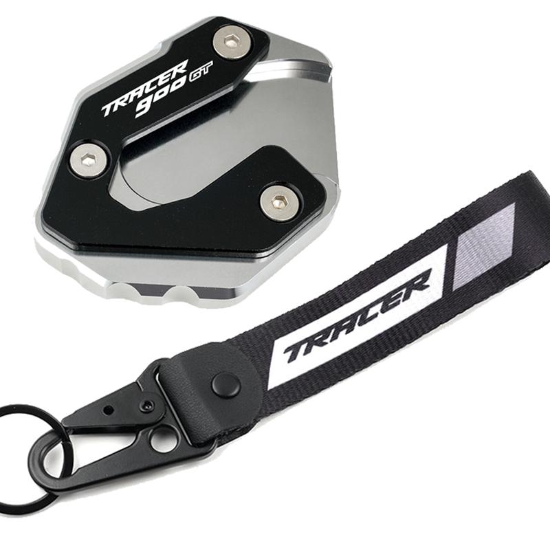 Motorcycle Accessories Kickstand Plate Side Stand Pad Enlarger For YAMAHA TRACER 900 Gt Tracer 900Gt
