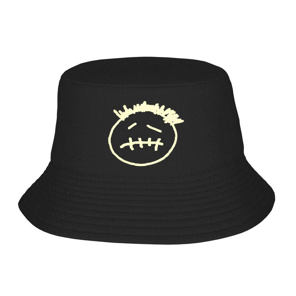 Cactus Jack Face Travis Bucket Hats Spring Headwear Accessories Rapper Fisherman Hats for Camping Woman Ispoti Cap Lightweight