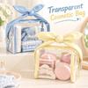 Transparent Cosmetic Bag Portable Wash Bag New Makeup Bag  Bathroom