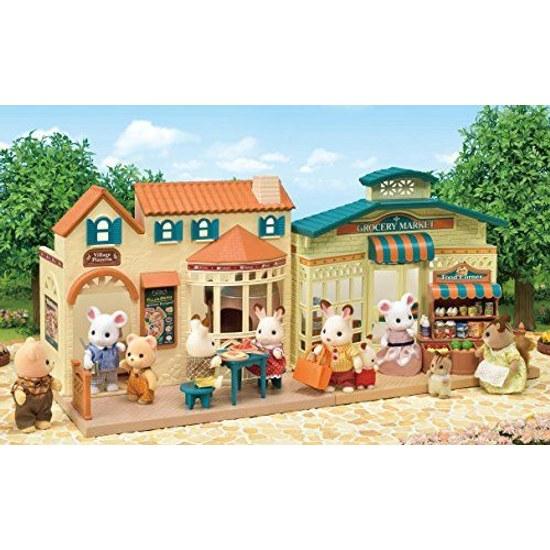 Магазин Sylvanian Families Лесной рынок Mi-86 Сертифицирован ST Mark с 3 лет Игрушка Кукольный домик EPOCH
