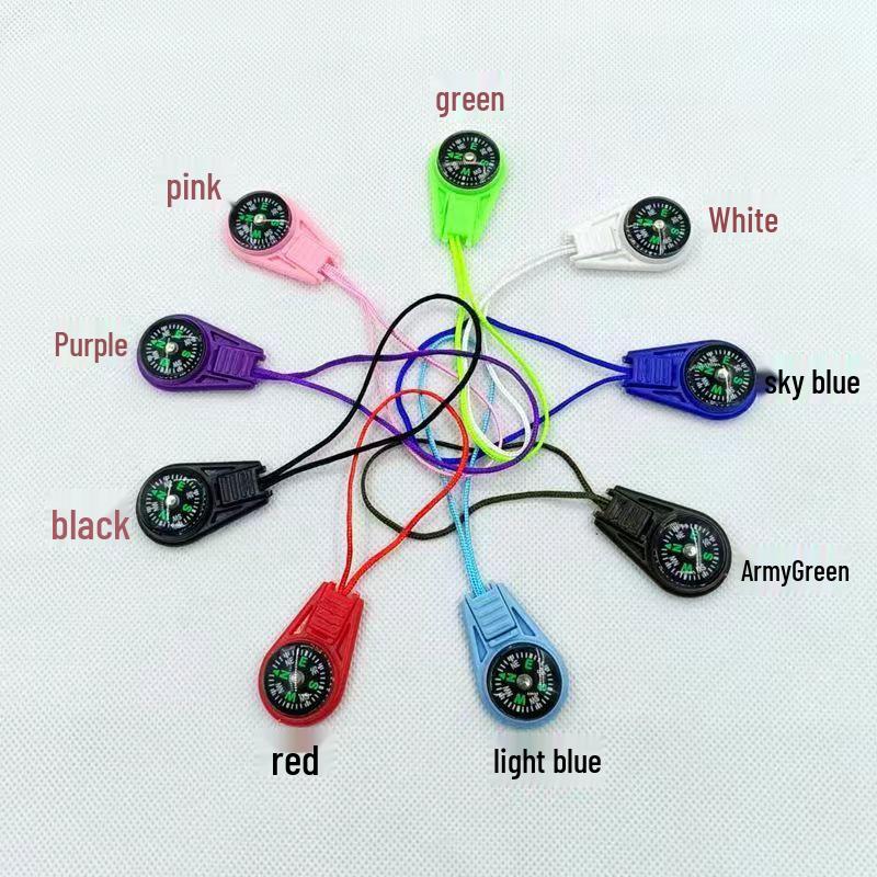 Портативный уличный компас для пеших походов, ориентирования и альпинизма со шнурком-брелком