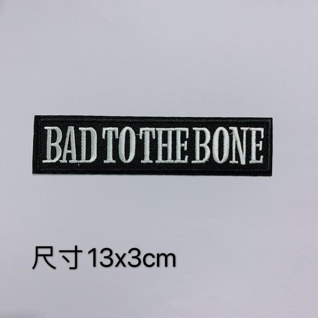 Black And White Punk Badge, Clothes Patch Decoration, Badge Badge Cloth Sticker, Computer Embroidery Adhesive Sticker