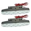 2x Xenon White 6 LED Super Bright DRL Daytime Running Driving Lights Fog Lamps