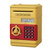 Creative Piggy Bank Automatic Mini Safe Coins Cash Saving Money Box Password Counter Code Key Lock Coin Bank ATM Child Gift