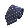 Mitsumaru Silhouette Gradient Check Pattern Tie D50037 One Size Fits Perfect for Business or Casual Wear Navy, Most,